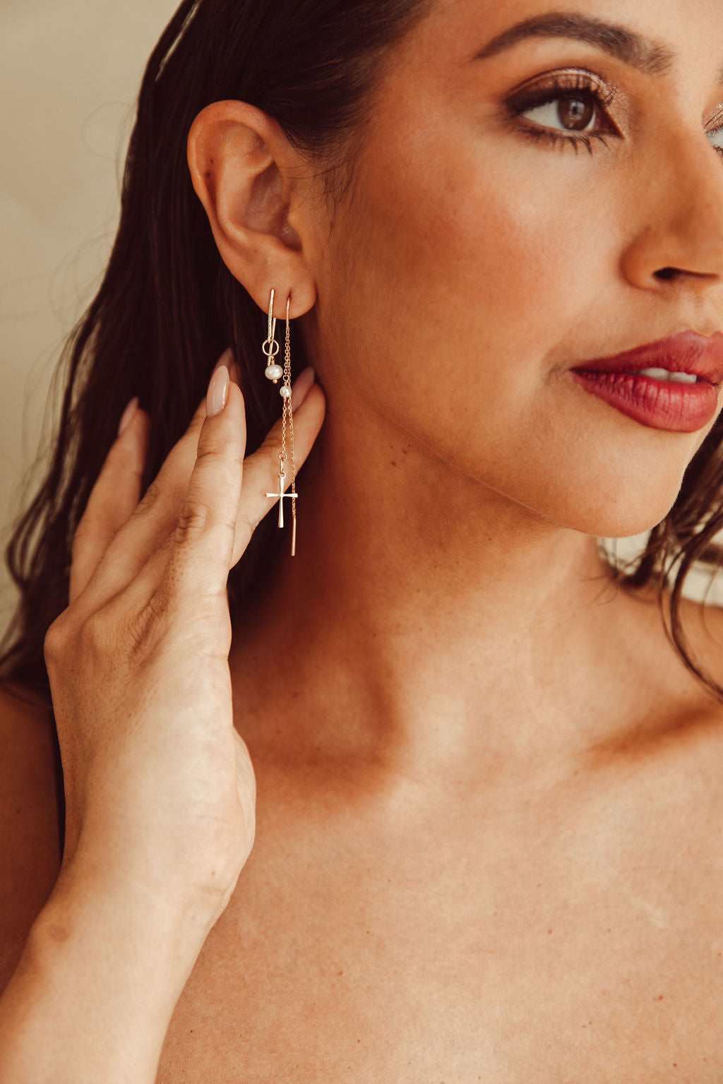 Pearl Faith Drop Set